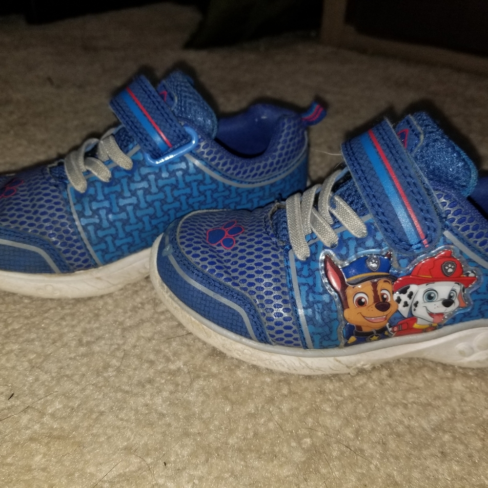 Paw patrol kids shoes
